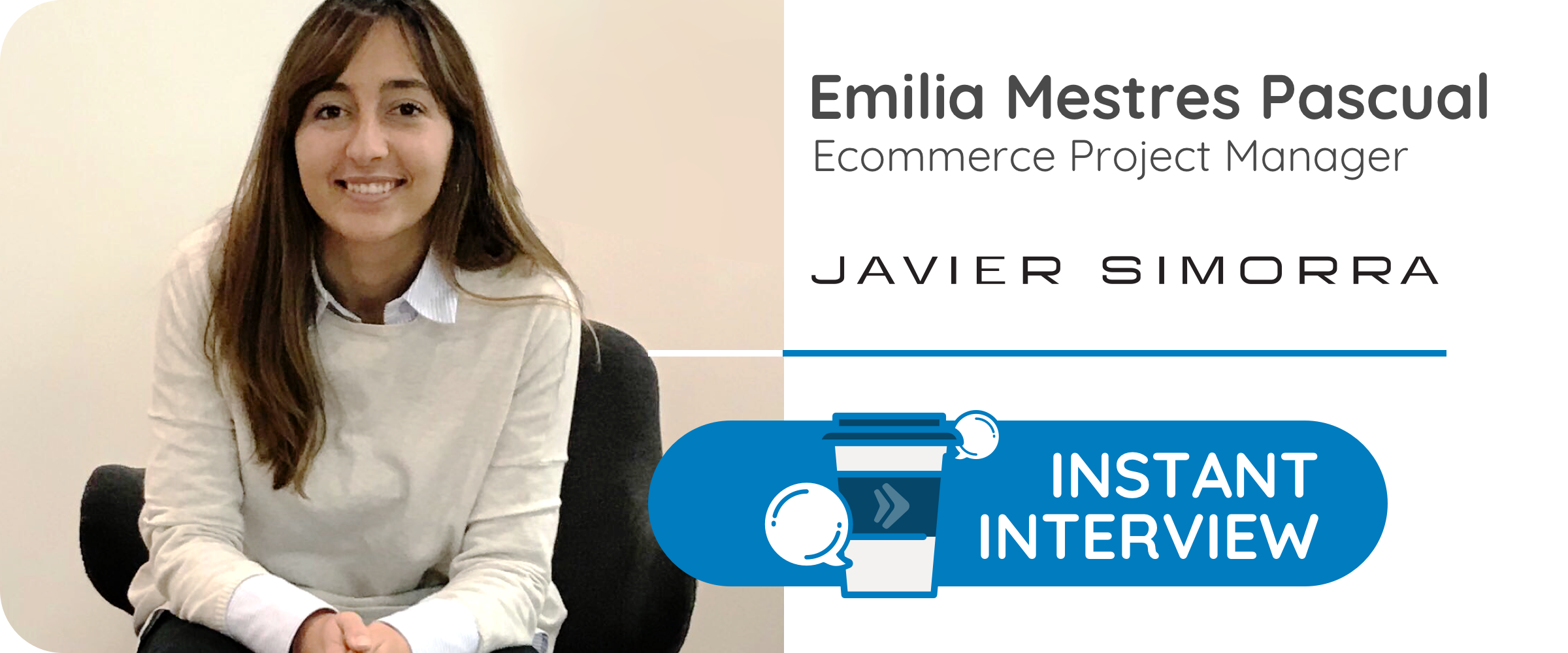 E.M, responsable de ecommerce de la tienda de moda Javier Simorra